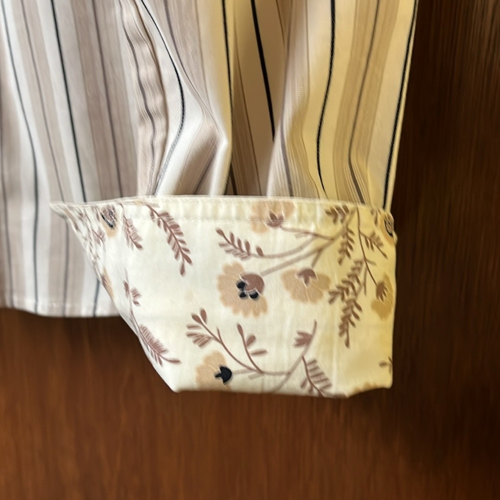 Striped Button-Up Shirt - Picture 2 of 4